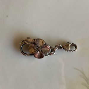 Trollbeads Big Flower lock- silver